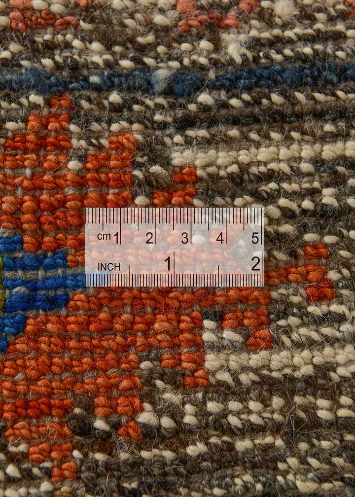 4' 6 x 6' 4 Hand Knotted Balouch Wool Rug