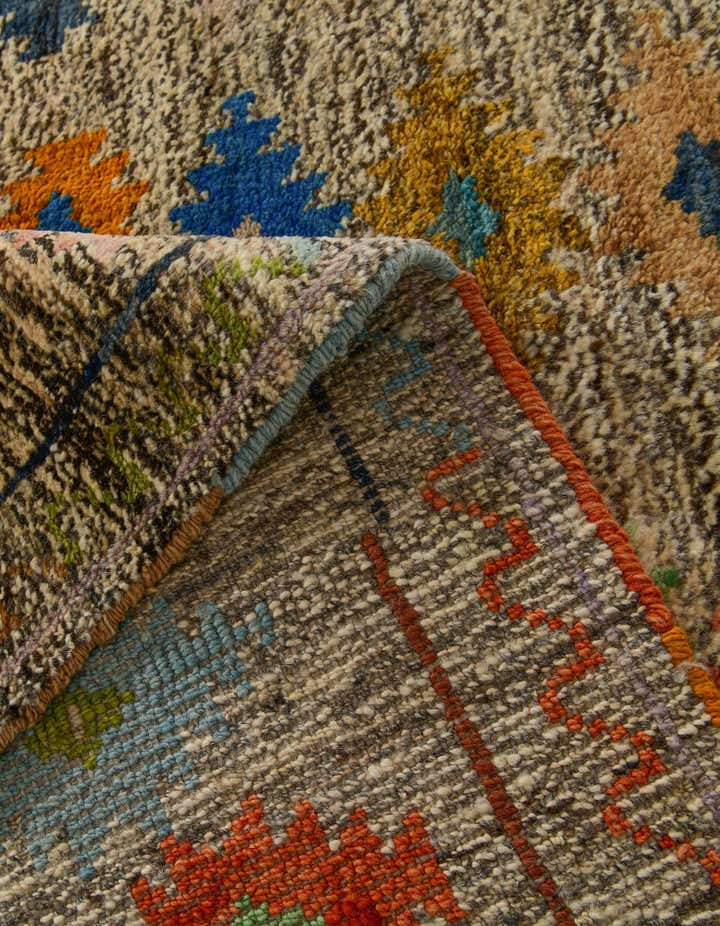 4' 6 x 6' 4 Hand Knotted Balouch Wool Rug