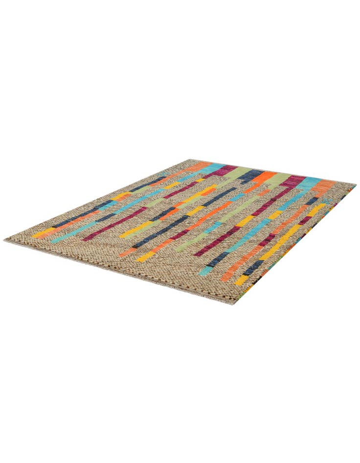 Detail image of 4' 4 x 6' 1 Hand Knotted Balouch Wool Rug