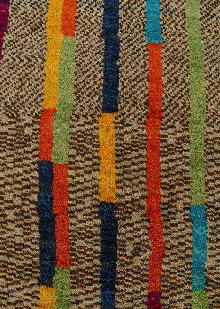 4' 4 x 6' 1 Hand Knotted Balouch Wool Rug