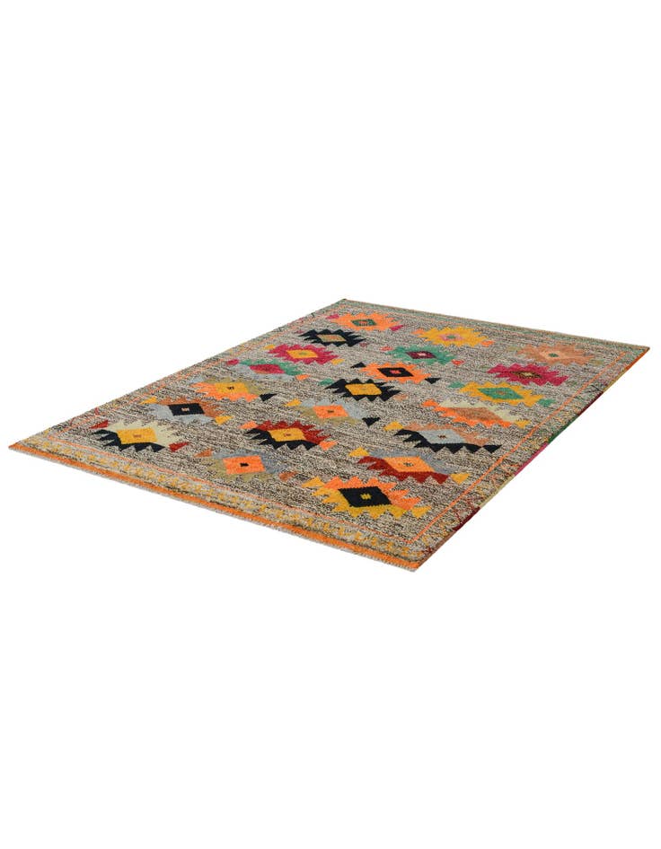 Detail image of 4' 2 x 5' 10 Hand Knotted Balouch Wool Rug