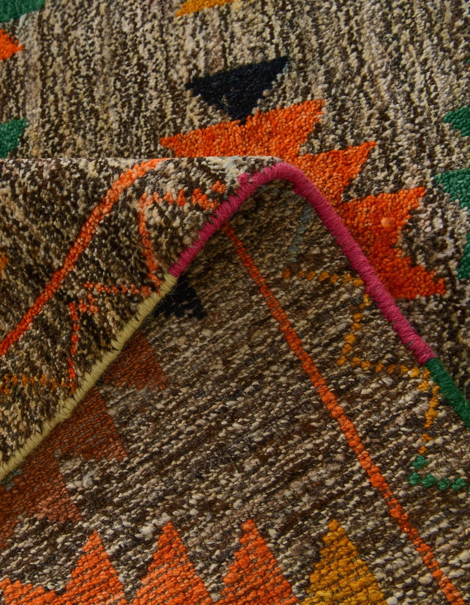 4' 2 x 5' 10 Hand Knotted Balouch Wool Rug