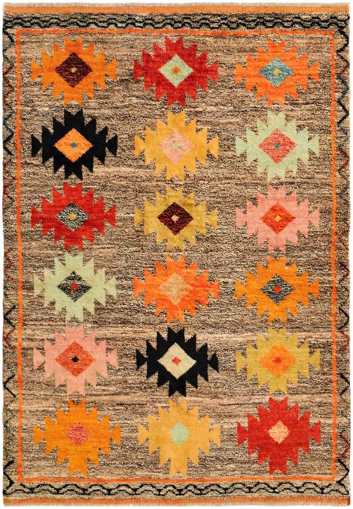 4' 2 x 6' Hand Woven Balouch Wool Rug