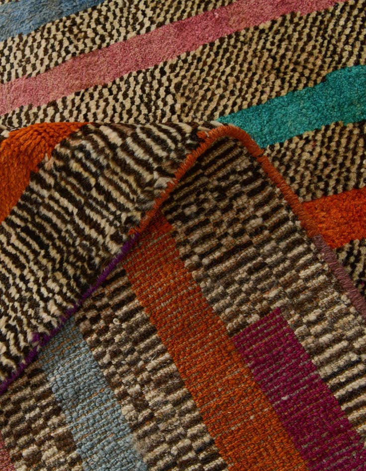 Detail image of 4' 3 x 6' 1 Hand Knotted Balouch Wool Rug