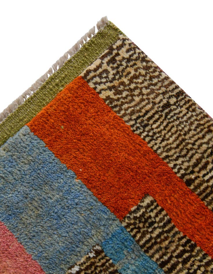 Detail image of 4' 3 x 6' 1 Hand Knotted Balouch Wool Rug