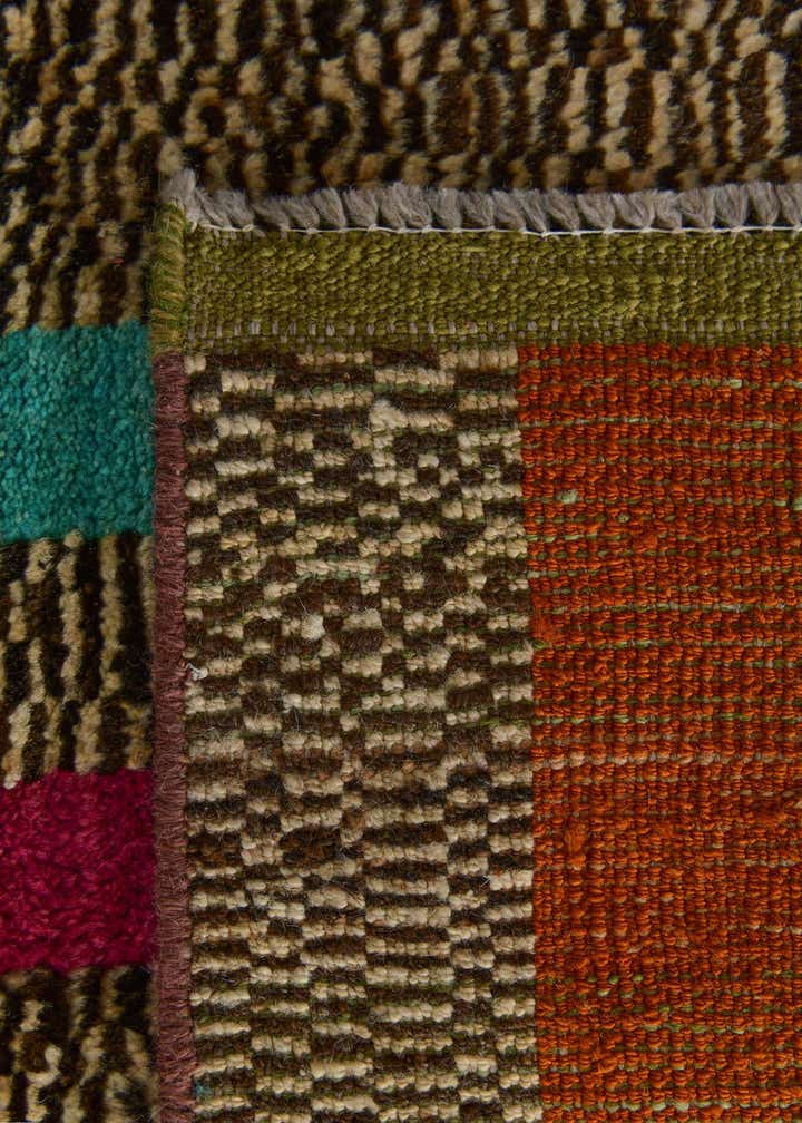 4' 3 x 6' 1 Hand Knotted Balouch Wool Rug