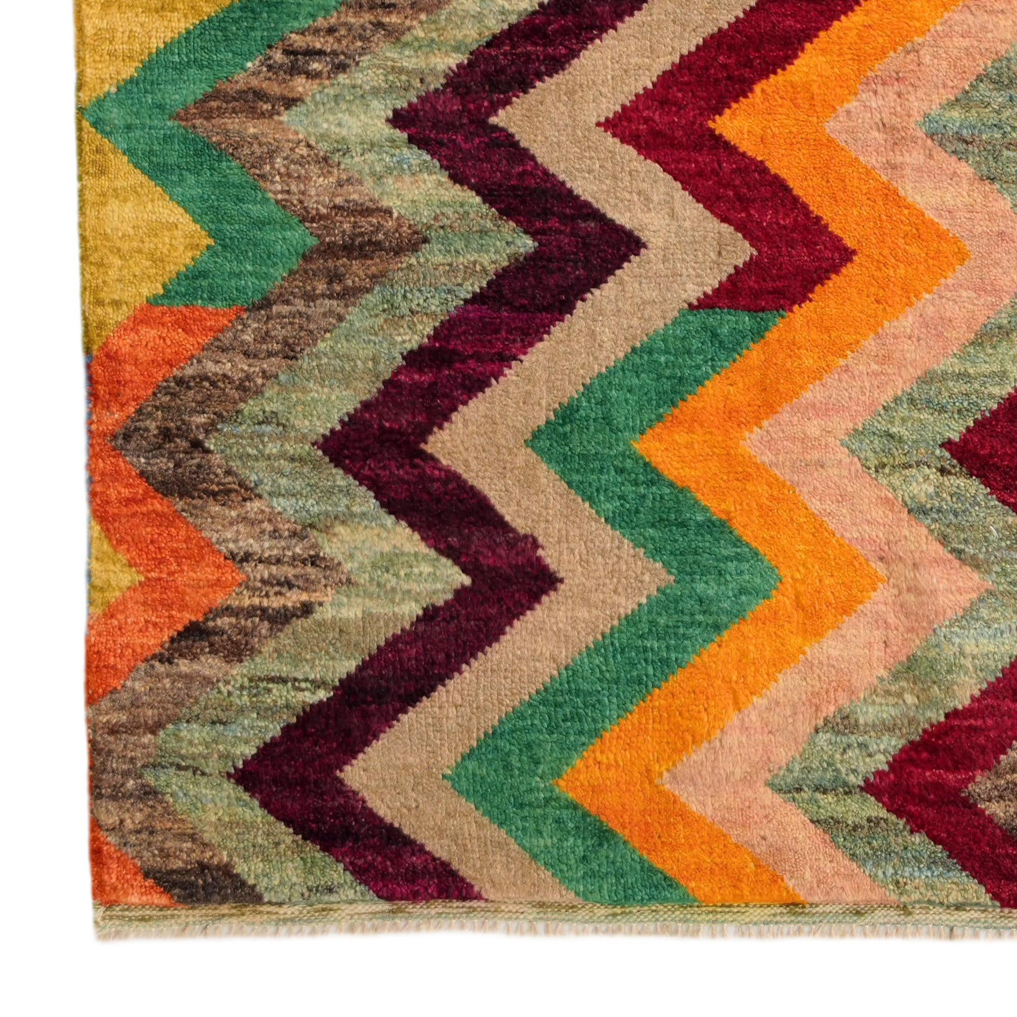 4' 2 x 6' Hand Knotted Balouch Wool Rug