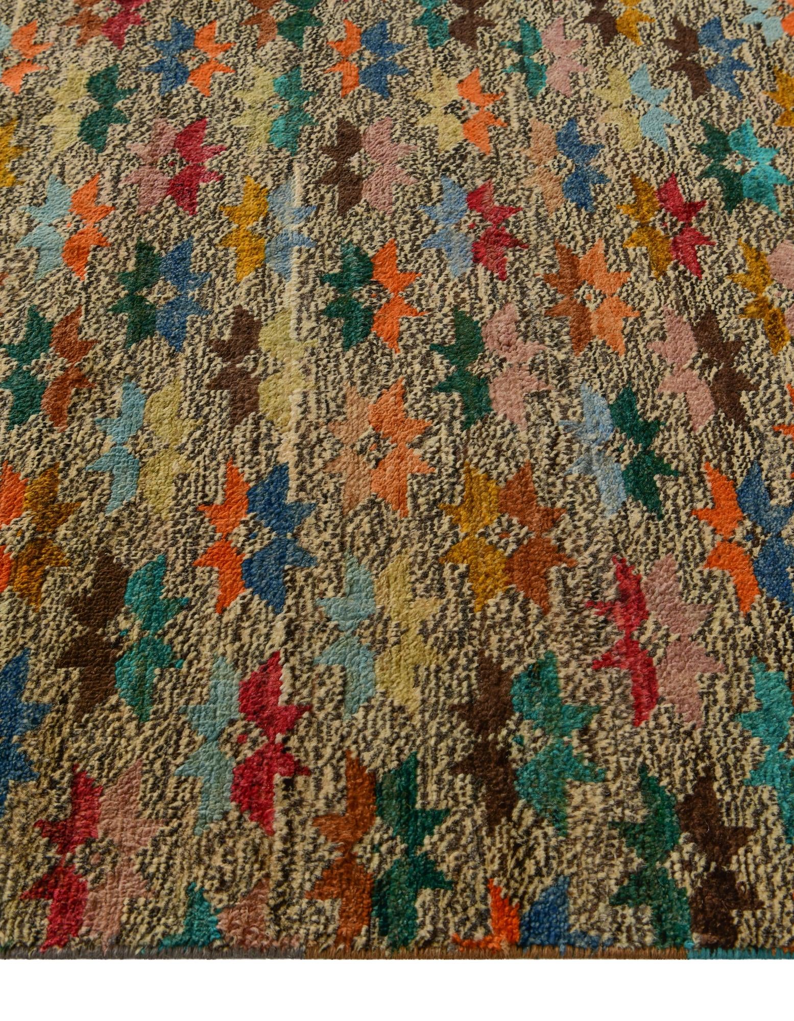 4' 3 x 6' Hand Knotted Balouch Wool Rug