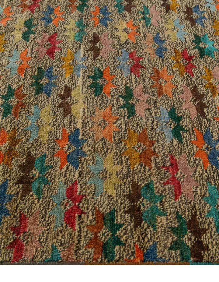 4' 3 x 6' Hand Knotted Balouch Wool Rug