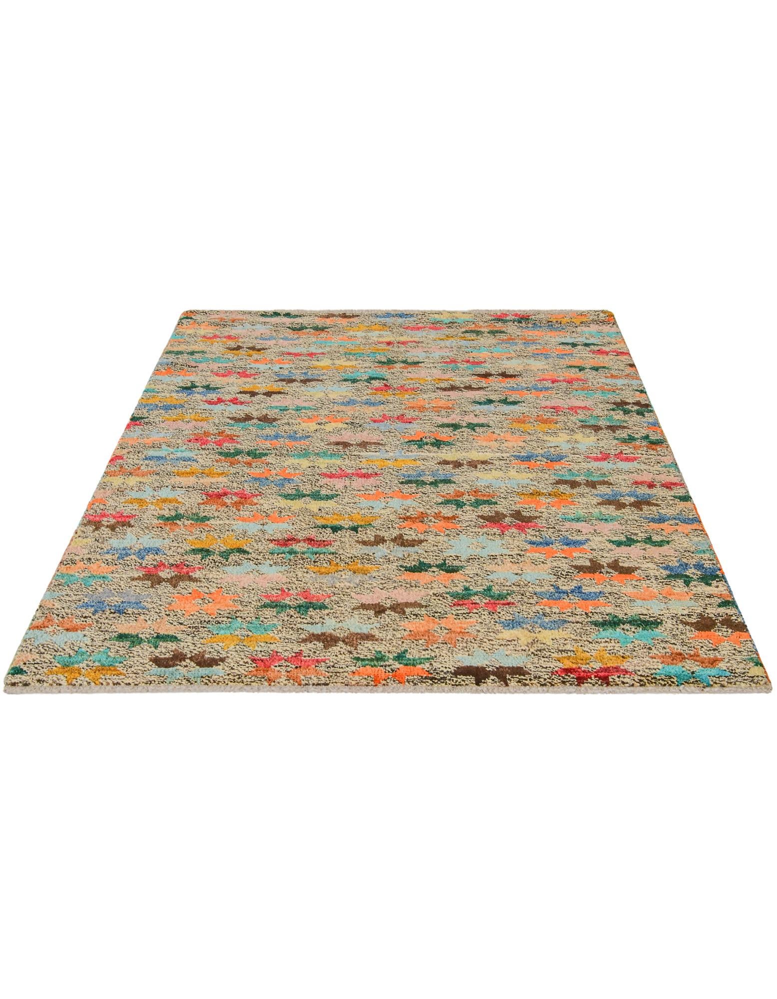 4' 3 x 6' Hand Knotted Balouch Wool Rug