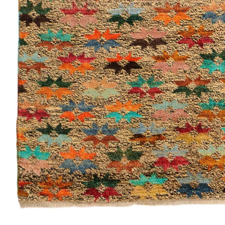 4' 3 x 6' Hand Knotted Balouch Wool Rug