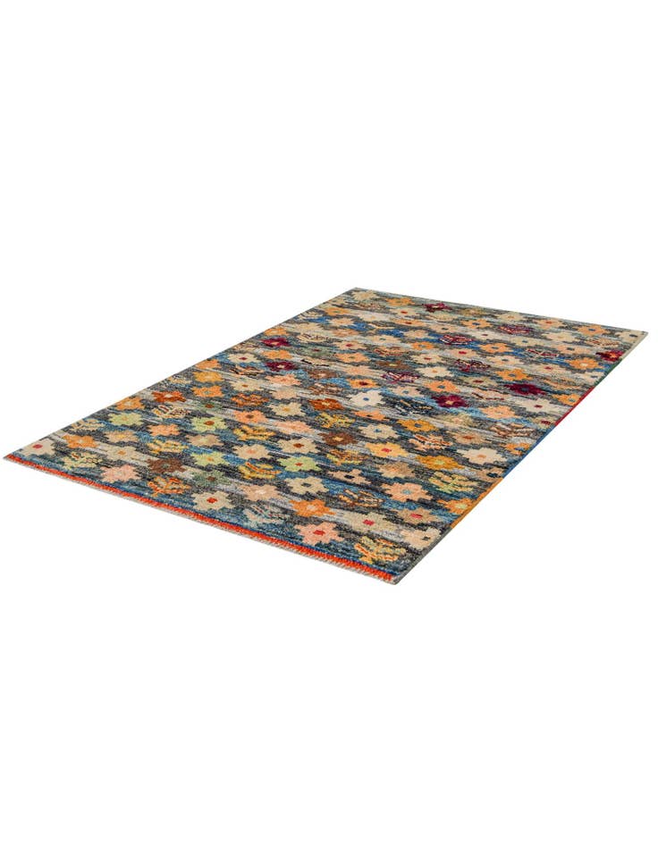 Detail image of 3' 1 x 4' 11 Hand Knotted Balouch Wool Rug