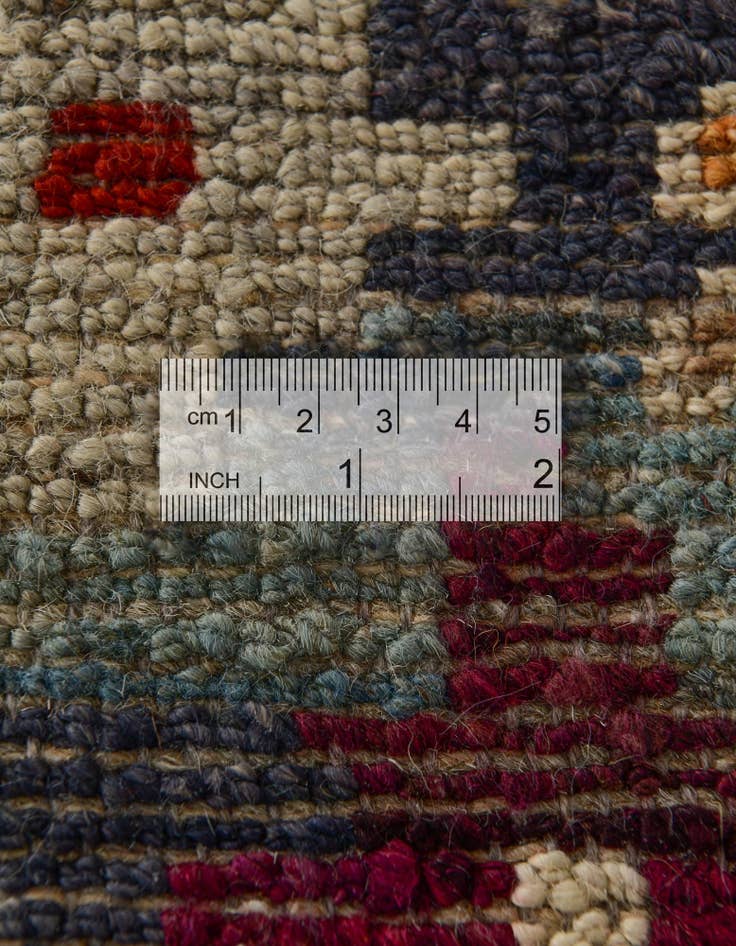 Detail image of 3' 1 x 4' 11 Hand Knotted Balouch Wool Rug