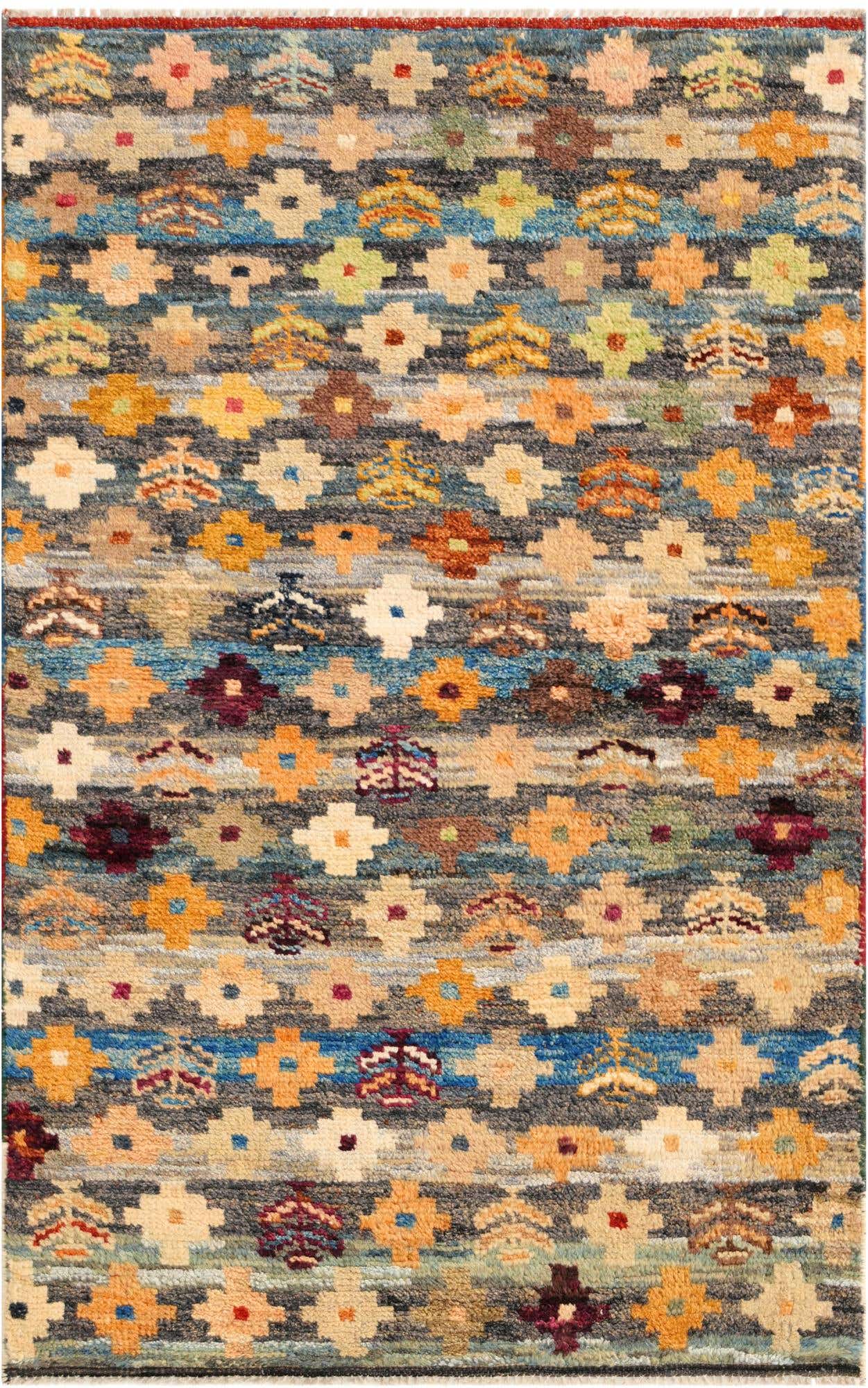 3' 1 x 4' 11 Hand Knotted Balouch Wool Rug