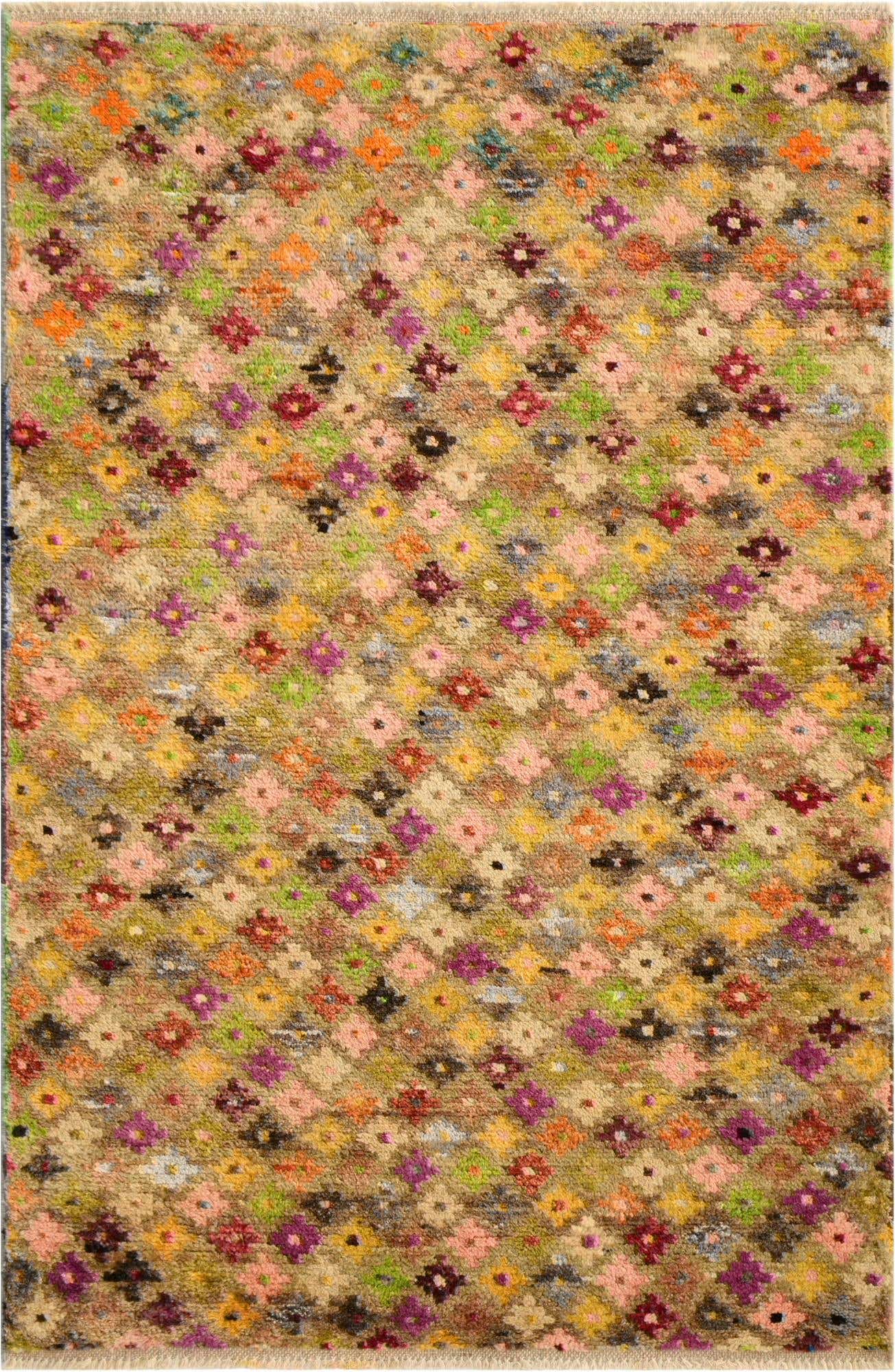 3' 2 x 5' Hand Knotted Balouch Wool Rug