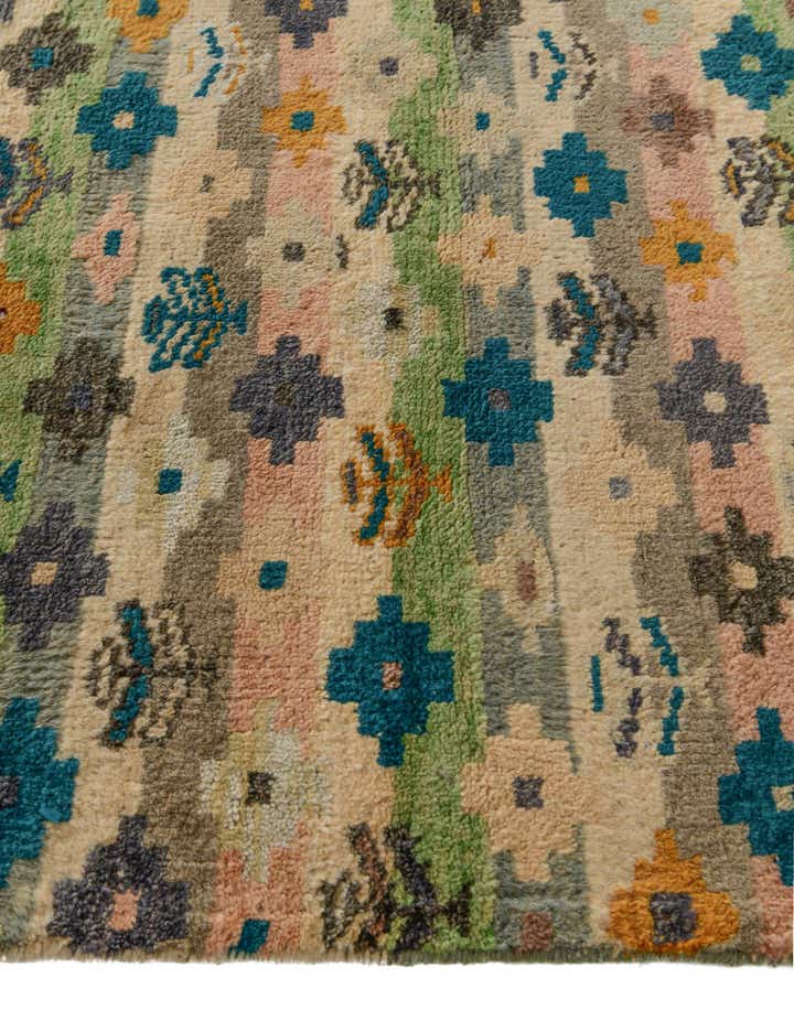 3' 3 x 4' 11 Hand Knotted Balouch Wool Rug