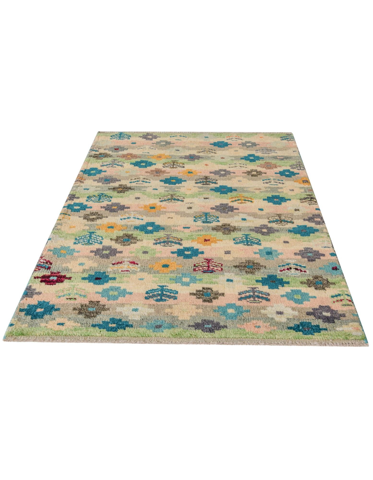 3' 3 x 4' 11 Hand Knotted Balouch Wool Rug