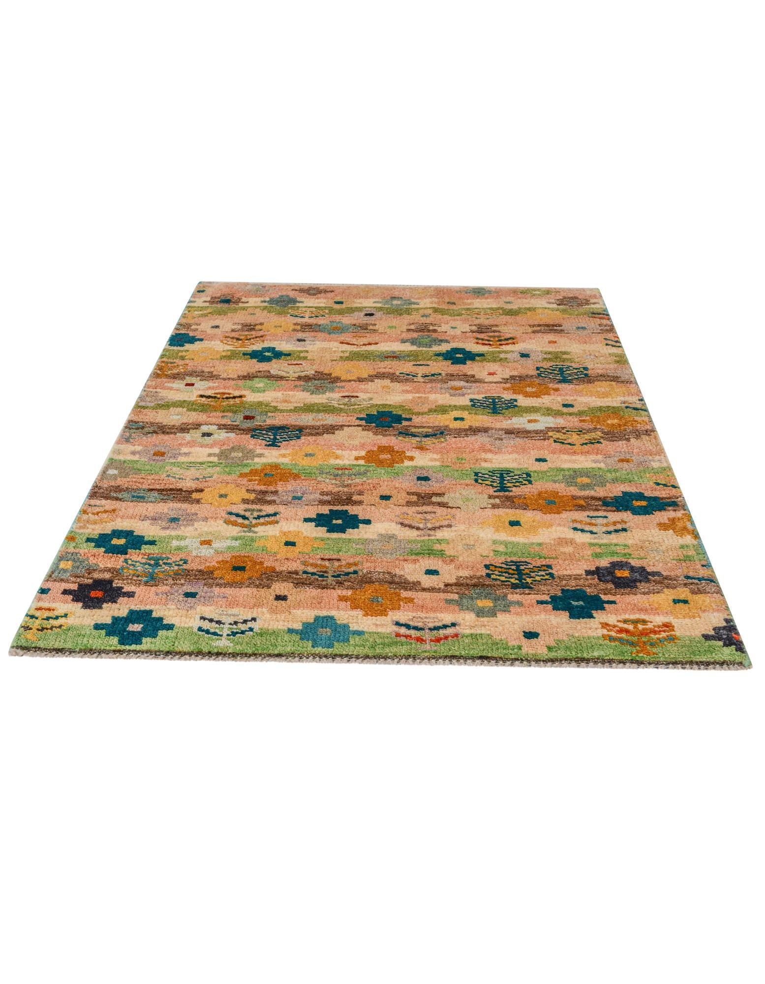 3' 4 x 5' Hand Woven Balouch Wool Rug
