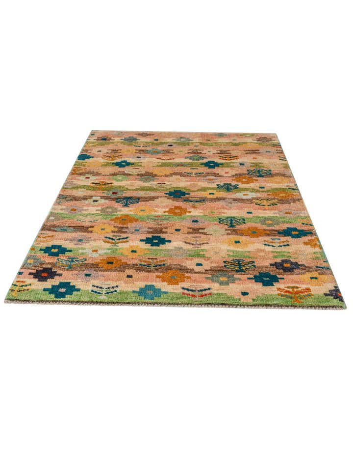 3' 4 x 5' Hand Woven Balouch Wool Rug