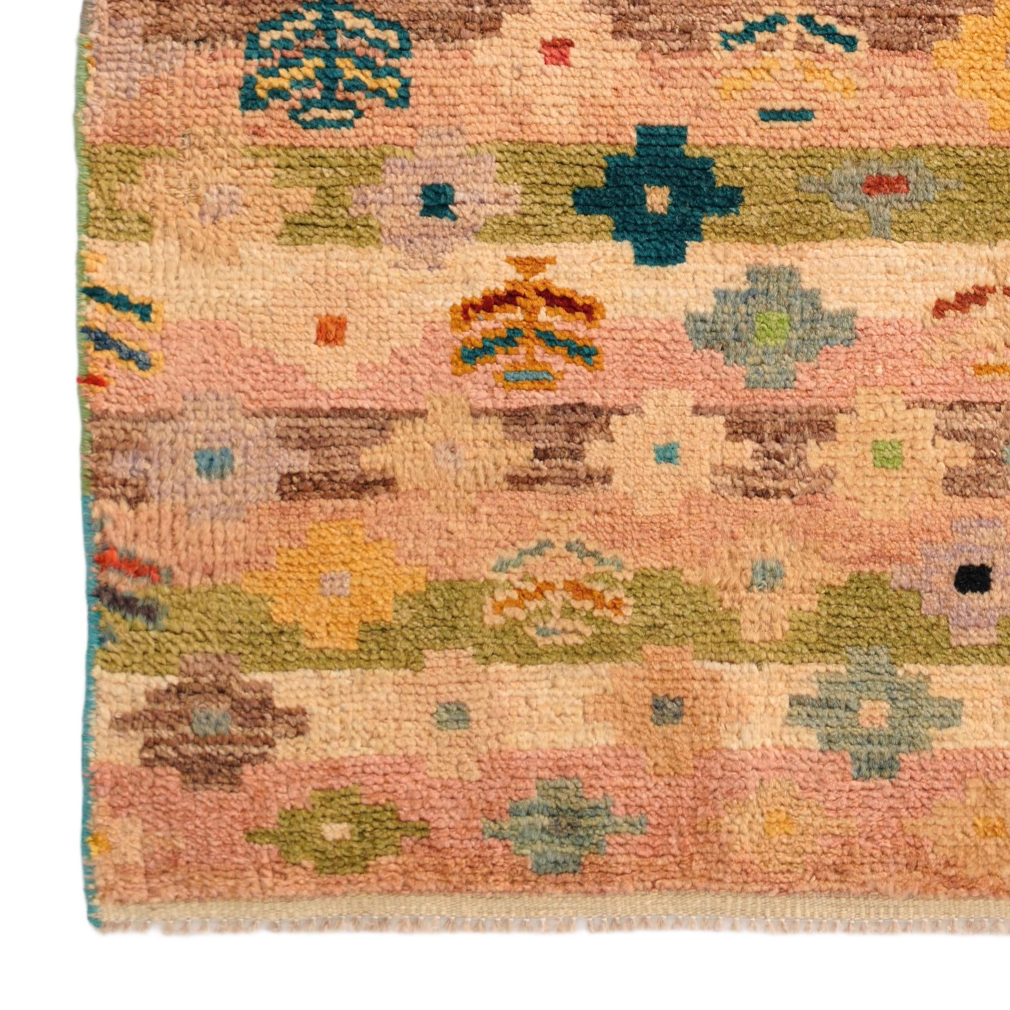 3' 4 x 5' Hand Woven Balouch Wool Rug