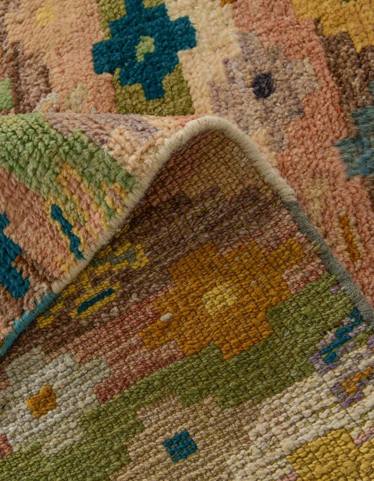 Detail image of 3' 4 x 5' Hand Woven Balouch Wool Rug
