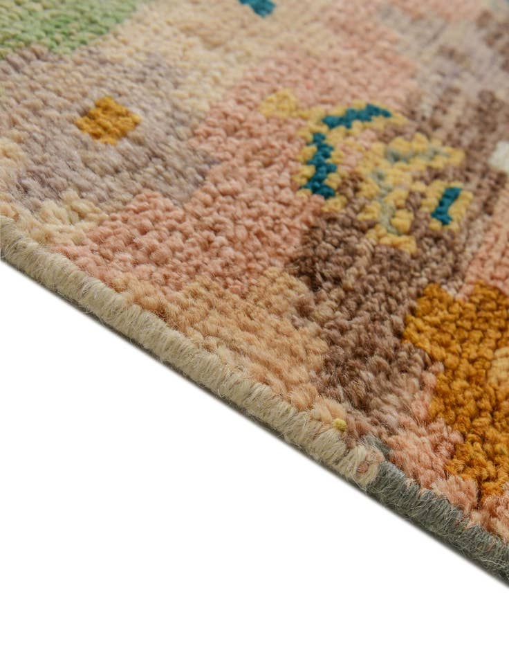 Detail image of 3' 4 x 5' Hand Woven Balouch Wool Rug