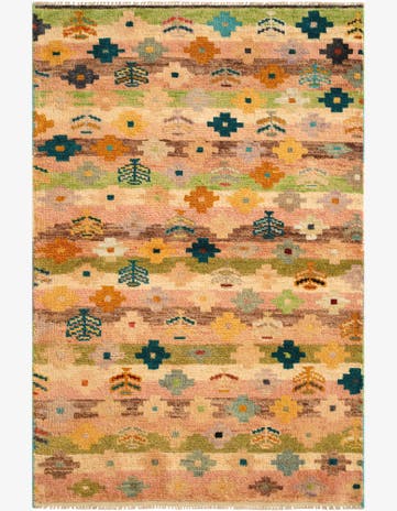 3' 4 x 5' Hand Woven Balouch Wool Rug