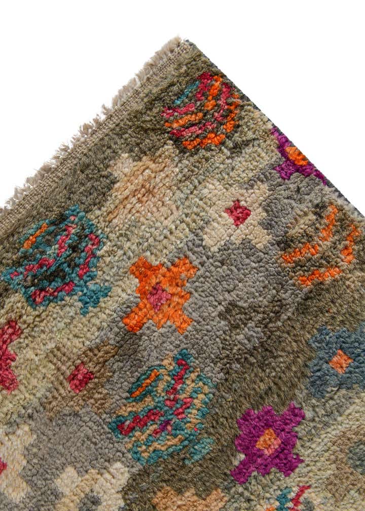 3' 2 x 5' 4 Hand Knotted Balouch Wool Rug