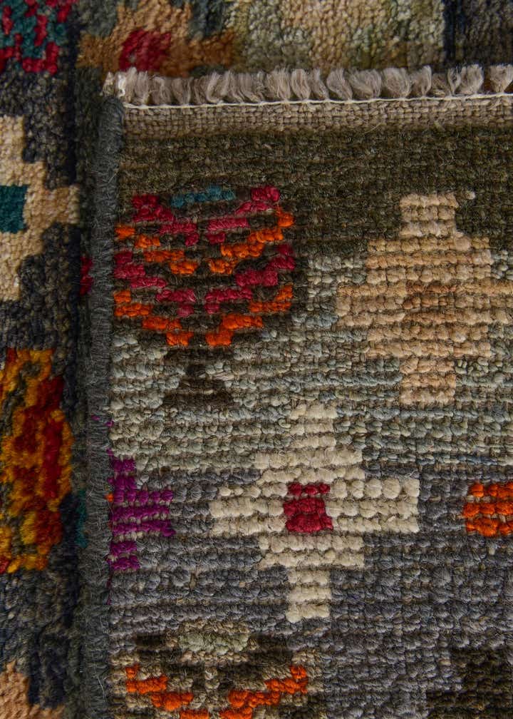 3' 2 x 5' 4 Hand Knotted Balouch Wool Rug