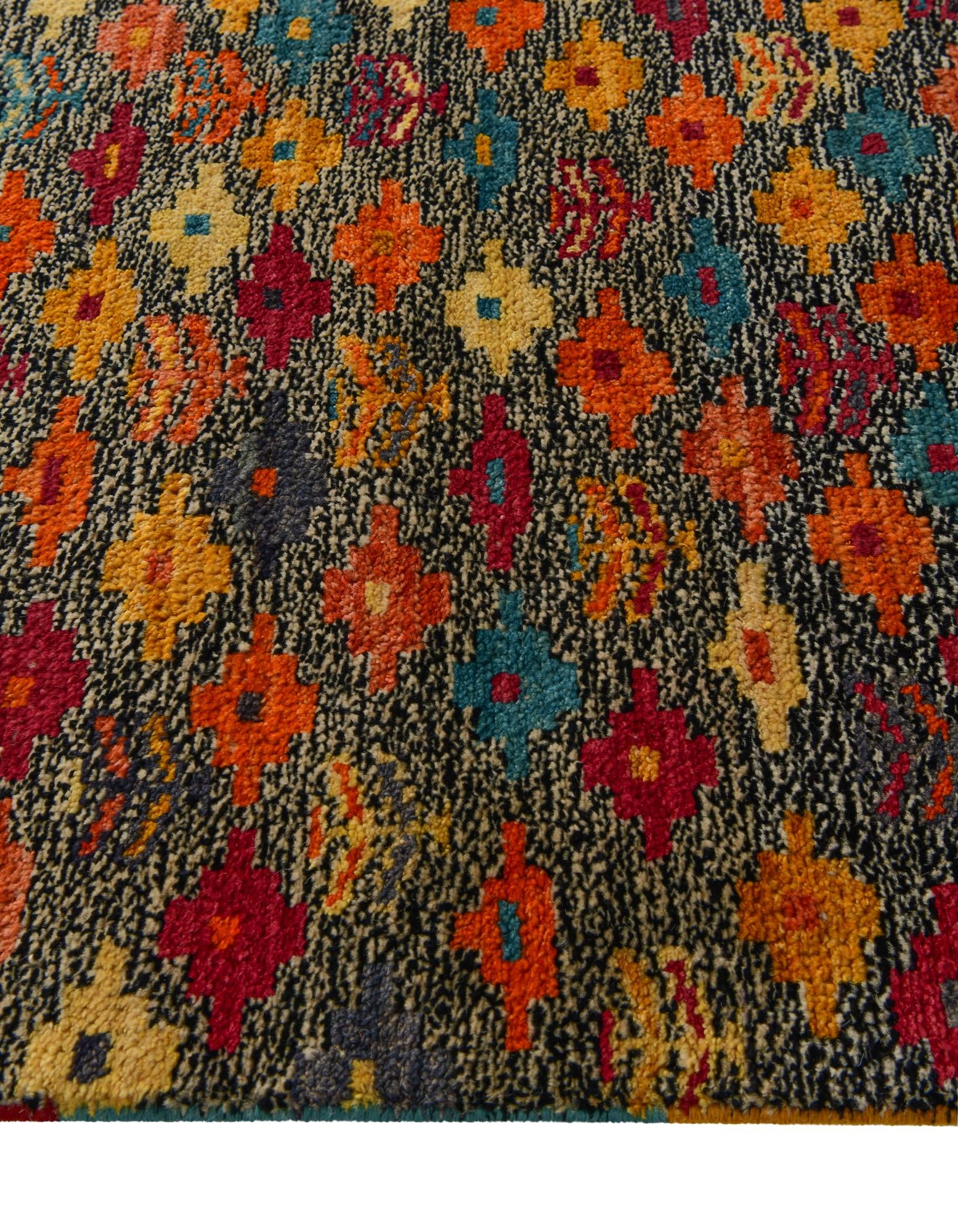 3' 3 x 5' 2 Hand Knotted Balouch Wool Rug