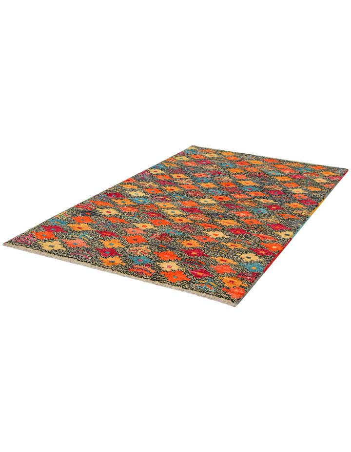 3' 3 x 5' 2 Hand Knotted Balouch Wool Rug
