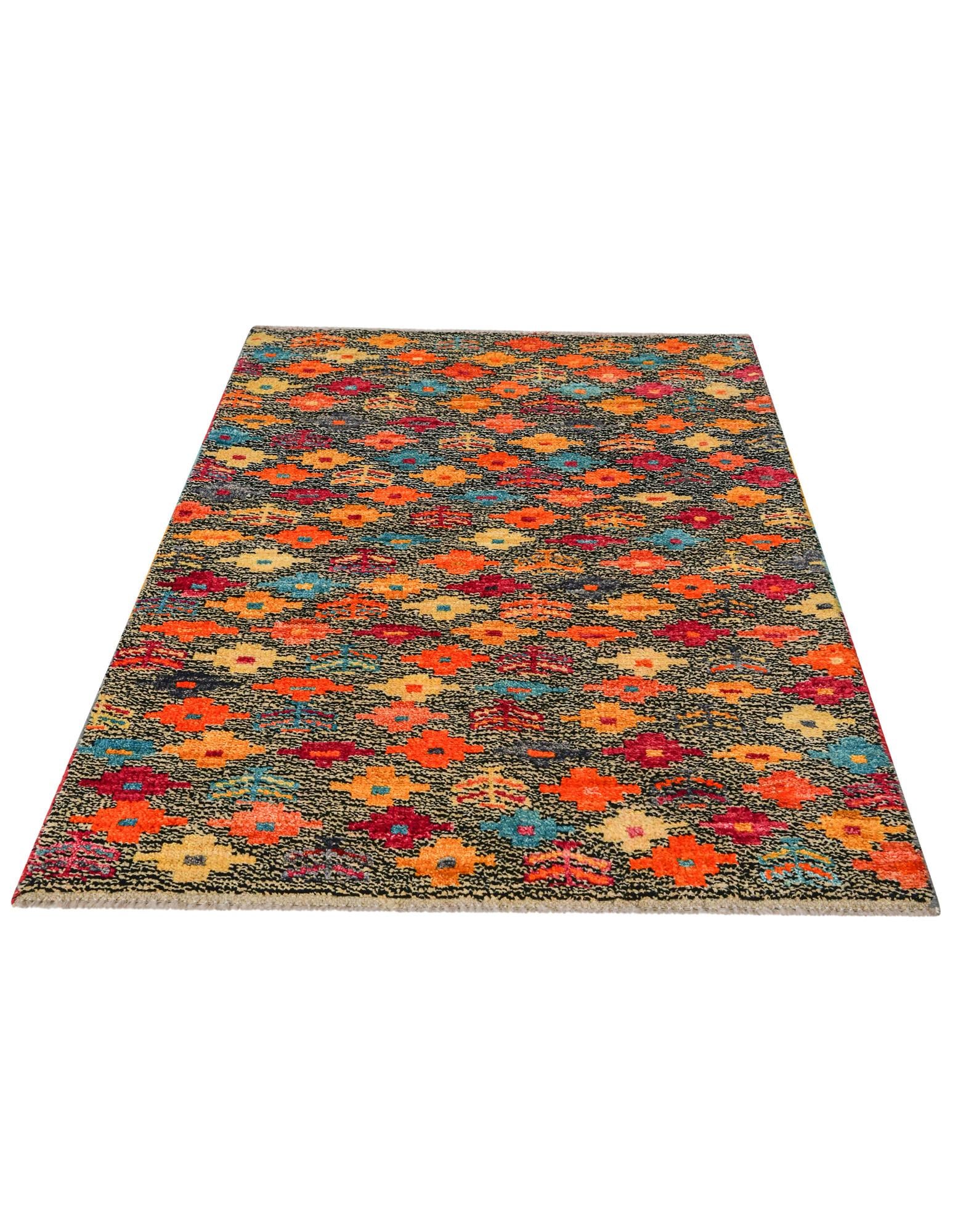 3' 3 x 5' 2 Hand Knotted Balouch Wool Rug