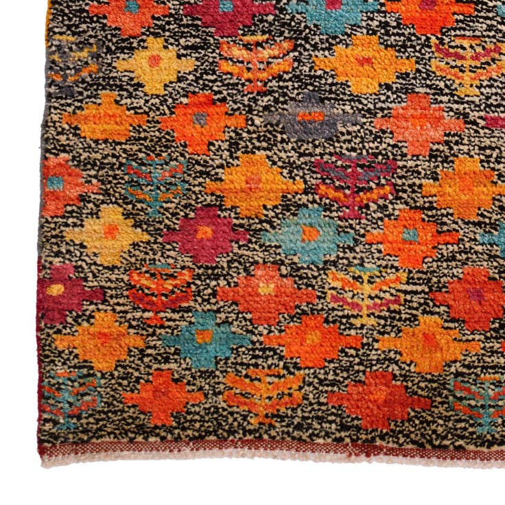 Detail image of 3' 3 x 5' 2 Hand Knotted Balouch Wool Rug