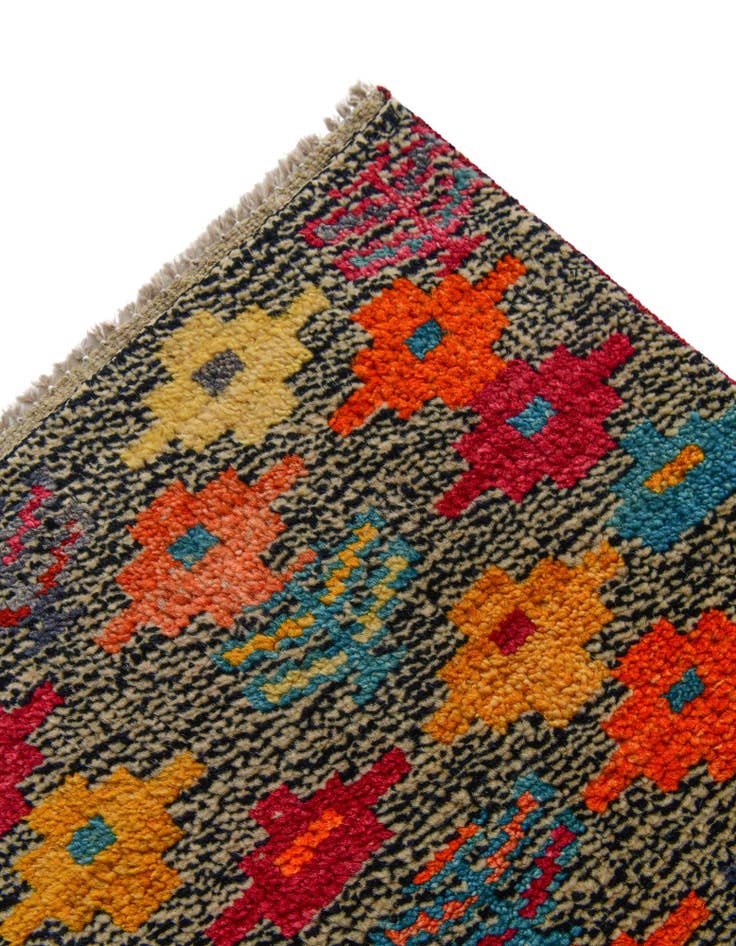 Detail image of 3' 3 x 5' 2 Hand Knotted Balouch Wool Rug