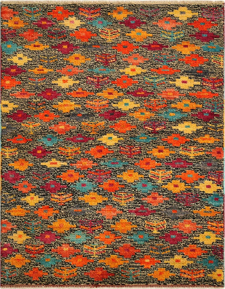 Detail image of 3' 3 x 5' 2 Hand Knotted Balouch Wool Rug