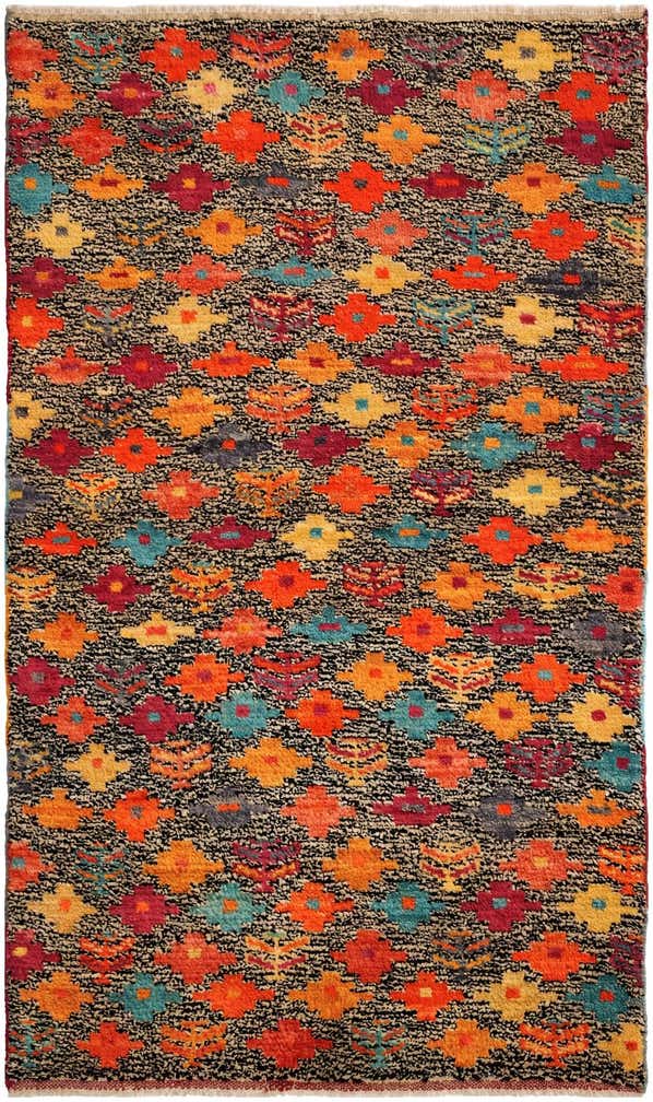 3' 3 x 5' 2 Hand Knotted Balouch Wool Rug