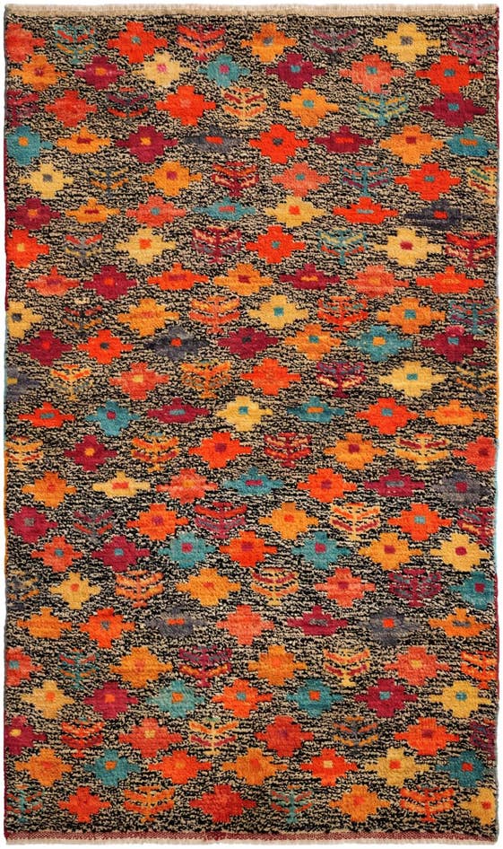 Detail image of 3' 3 x 5' 2 Hand Knotted Balouch Wool Rug