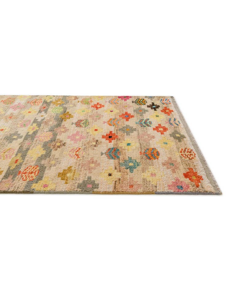 Detail image of 3' 1 x 4' 10 Hand Knotted Balouch Wool Rug