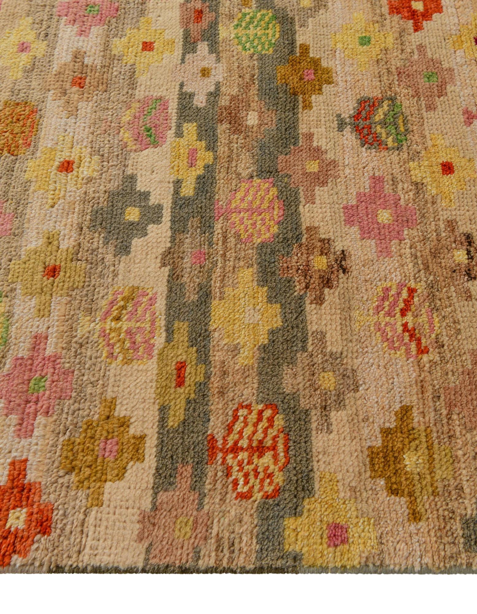 3' 1 x 4' 10 Hand Knotted Balouch Wool Rug