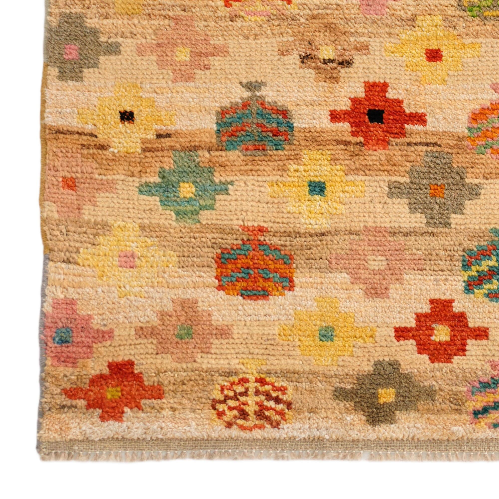 3' 1 x 4' 10 Hand Knotted Balouch Wool Rug
