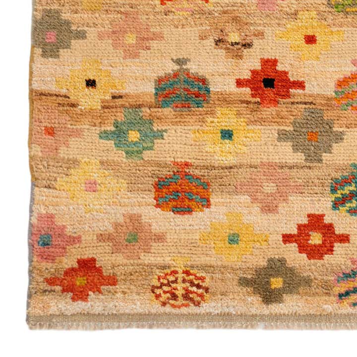 3' 1 x 4' 10 Hand Knotted Balouch Wool Rug