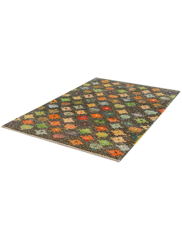 3' 2 x 4' 10 Hand Knotted Balouch Wool Rug