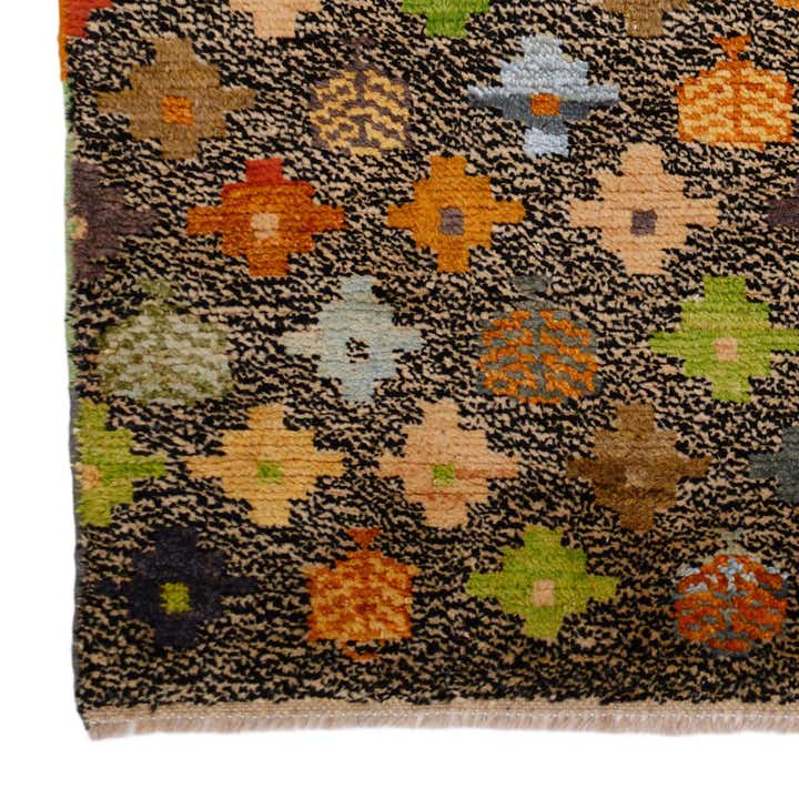 3' 2 x 4' 10 Hand Knotted Balouch Wool Rug