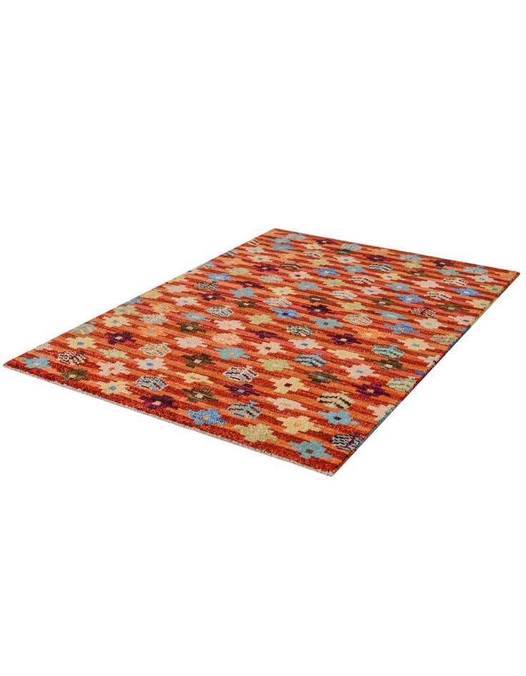 Detail image of 3' 3 x 4' 9 Hand Knotted Balouch Wool Rug