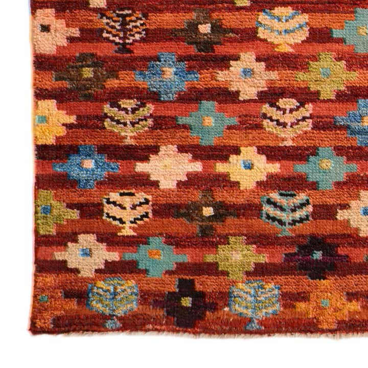 3' 3 x 4' 9 Hand Knotted Balouch Wool Rug
