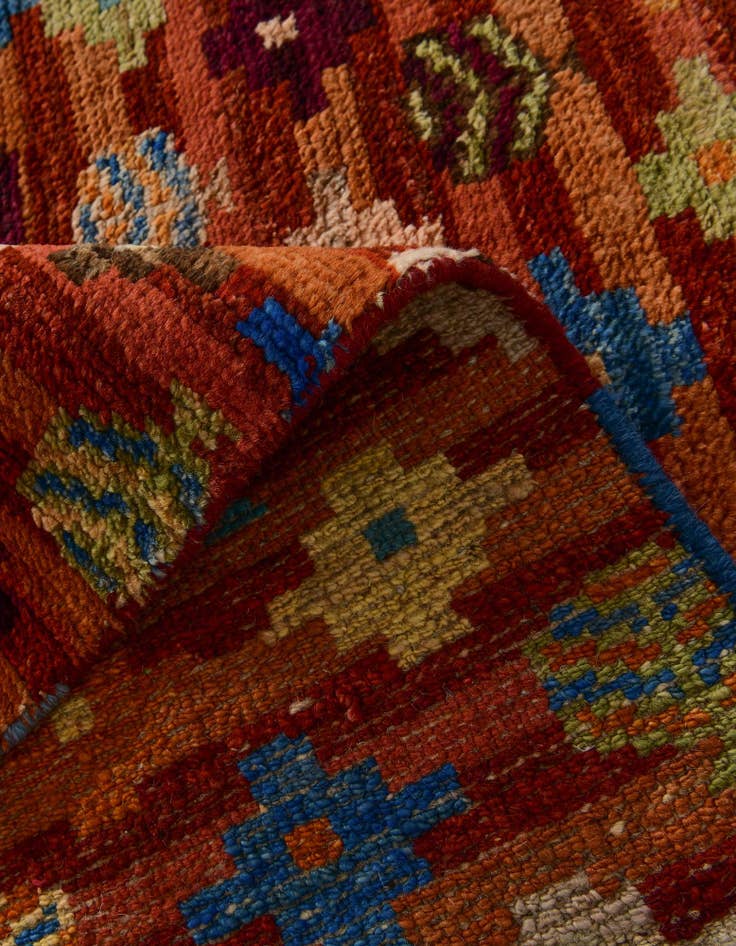 Detail image of 3' 3 x 4' 9 Hand Knotted Balouch Wool Rug