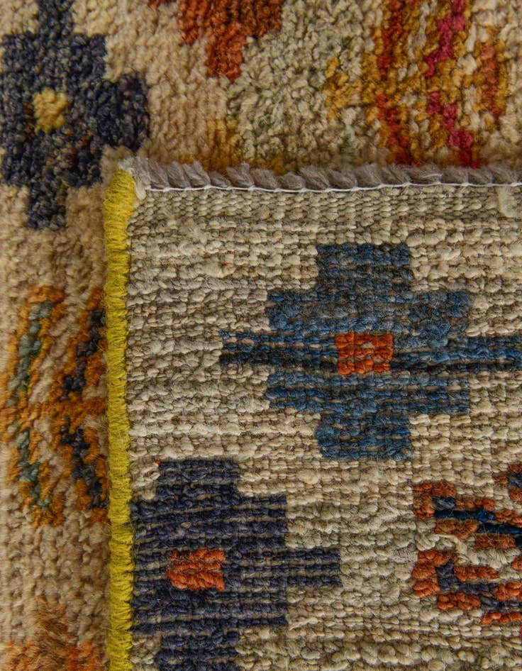 Detail image of 3' 1 x 4' 8 Hand Knotted Balouch Wool Rug