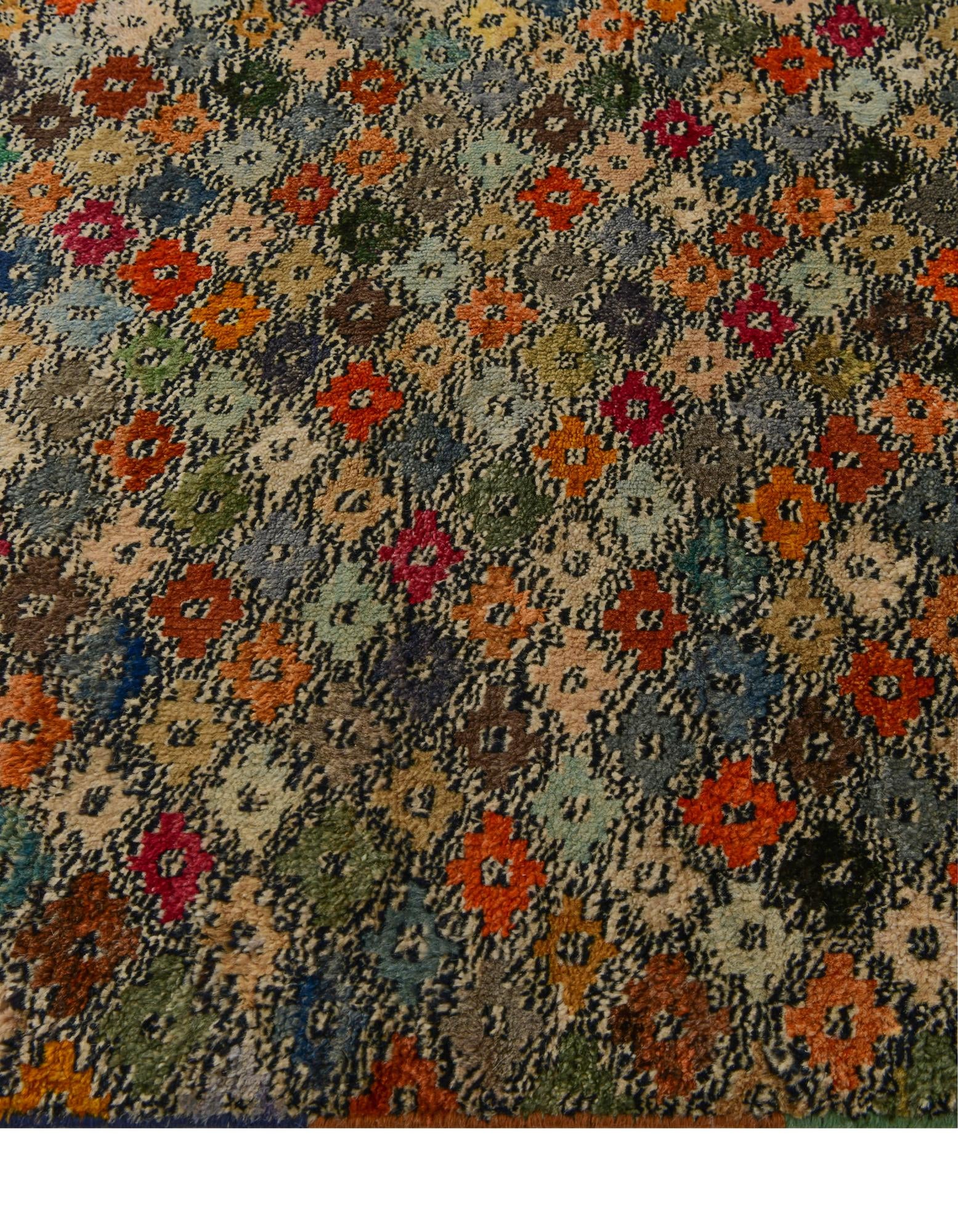 3' 3 x 4' 10 Hand Knotted Balouch Wool Rug