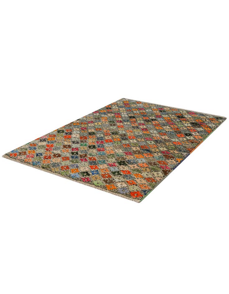 Detail image of 3' 3 x 4' 10 Hand Knotted Balouch Wool Rug