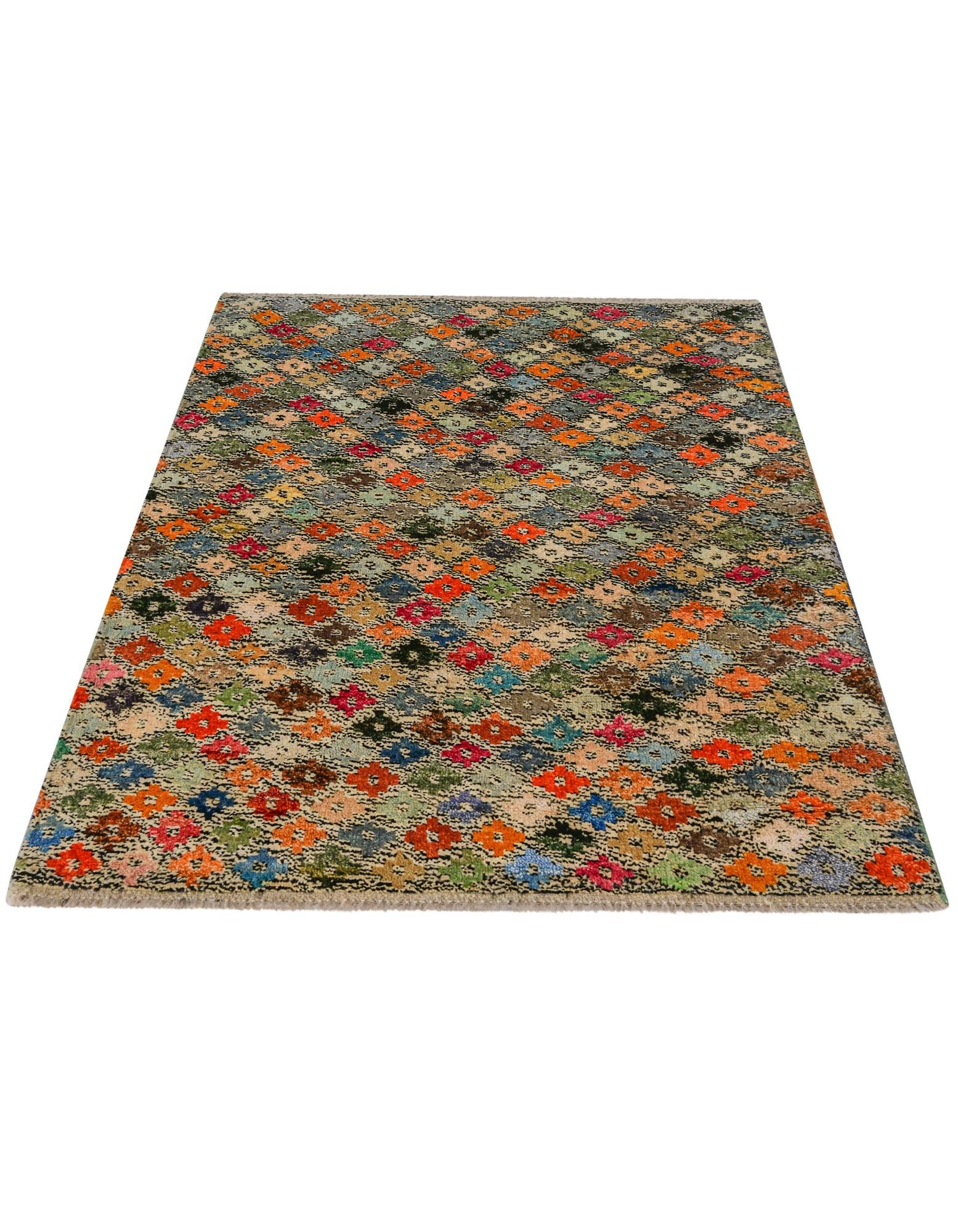 3' 3 x 4' 10 Hand Knotted Balouch Wool Rug